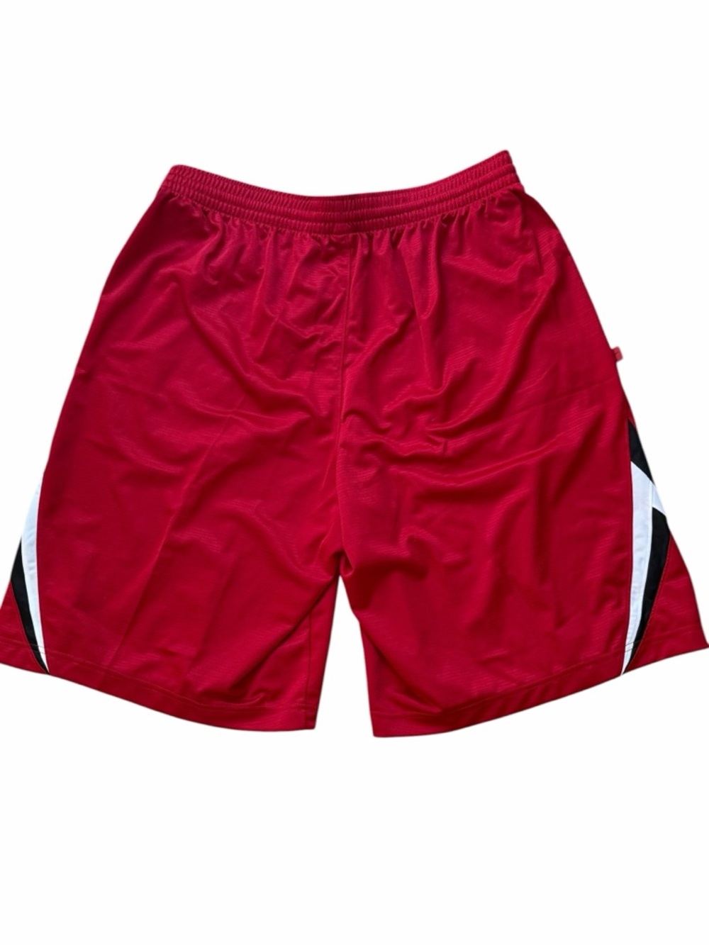 NWT 2XL Nike Basketball Shorts Men XXL Red Black Mesh 12” Inseam Loose Fit Y2K - Picture 5 of 10